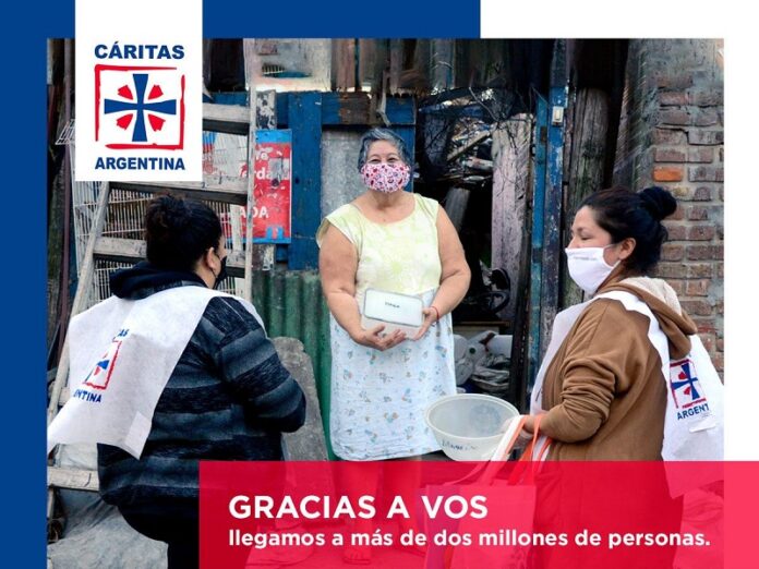 Caritas Argentina 2.500.000 pandemia