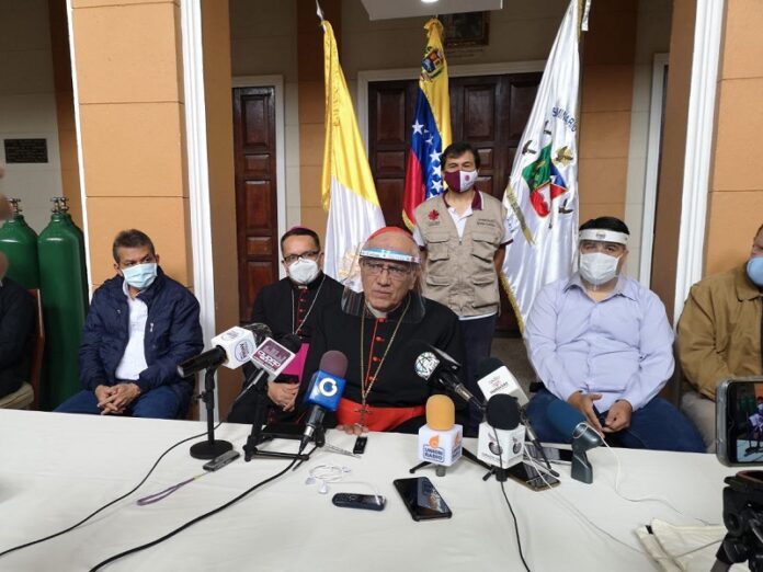 Iglesia Venezuela insumos médicos