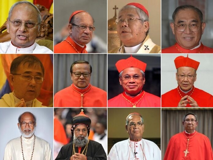 12 cardenales asiáticos firman