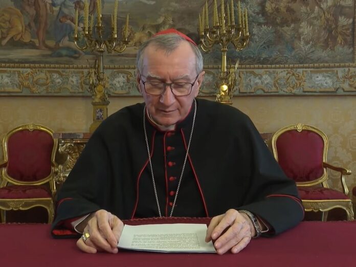 Cardenal Parolin denuncia pretensión