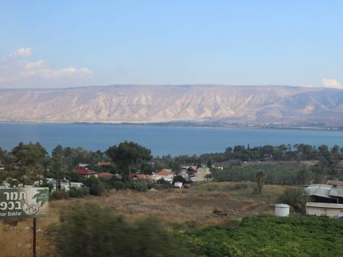Israel planea rescatar Mar de Galilea