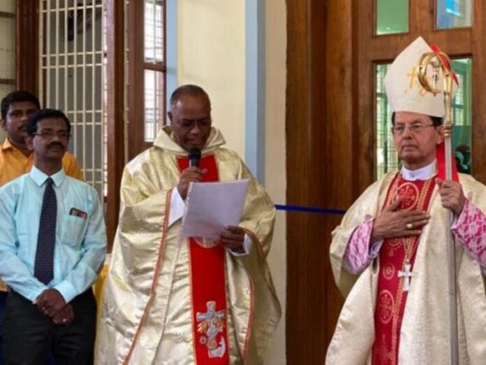 Iglesia en India inaugura santuario