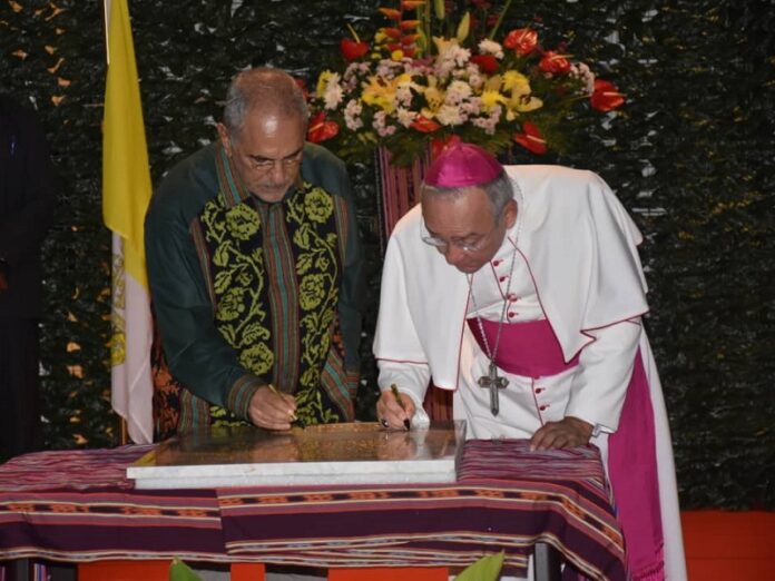Inauguran sede de nunciatura en Timor