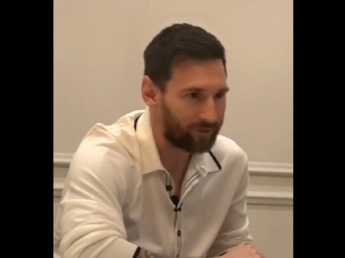 Messi: «Soy un agradecido a Dios por todo lo que me pasó»