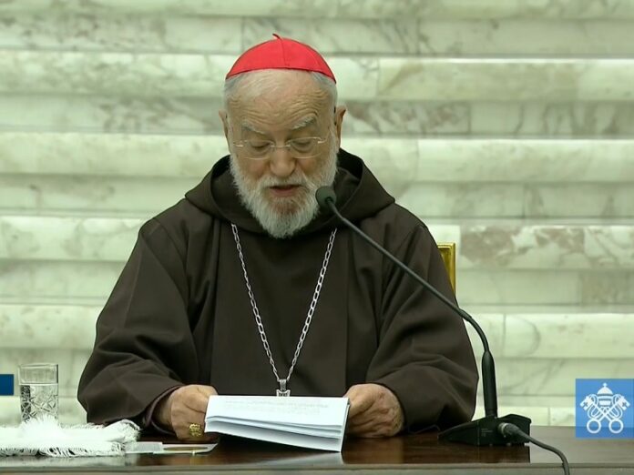 Cardenal Cantalamessa exhorta a «poner al