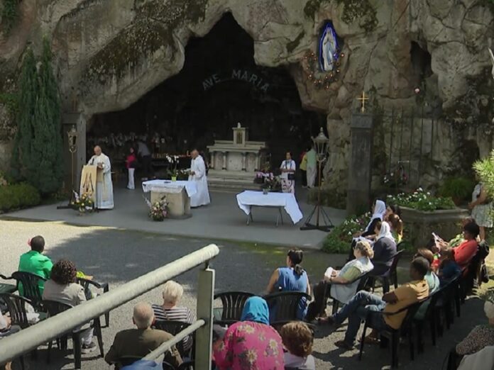 Peregrinación nacional al santuario de Lourdes