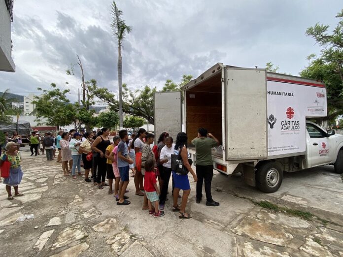 Caritas México trabaja en rehabilitar